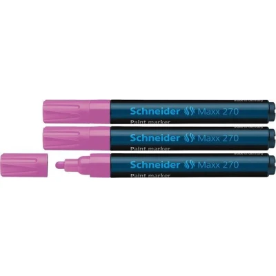 Afbeelding van Schneider lakmarker Maxx 270 1 3 mm roze stuks S 127009
