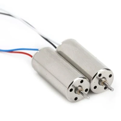 Afbeelding van Drone motor met holle schaal, 2 stuks. 8.5x20mm 3 5V 0.15A 35000RPM 50000RPM 8520 kernloze motoren shell voor DIY RC Quadcopter