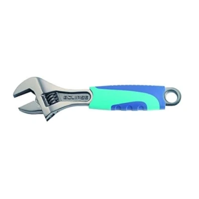 Afbeelding van Eclipse Professional Tools ADJW8 Verstelbare moersleutel Soft Feel Handgreep, Grijs, 200mm (8&#039;)
