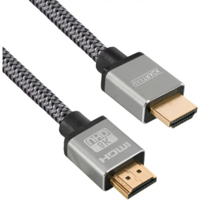 Afbeelding van Maxtrack C 221 1 HNL HDMI kabel Aansluitkabel A stekker, stekker 1.00 m Zwart 8K UHD