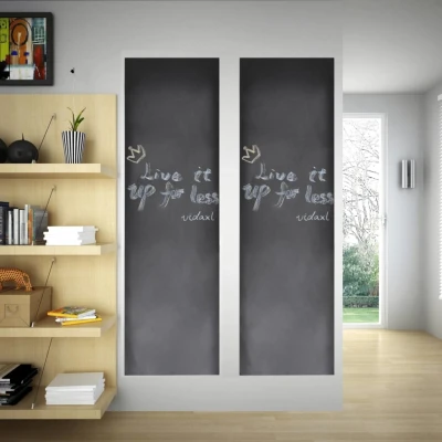 Afbeelding van Krijtbord stickerrollen 2 st 0,6 x 3 m incl. krijt