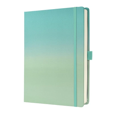 Afbeelding van Sigel bulletjournal Jolie A5 Gradient Sea punt gelijnd dot liniatuur hardcover SI JB102