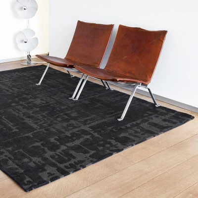 Afbeelding van Modern vloerkleed Structures Baobab 9200 80x150cm Louis de Poortere