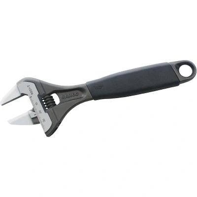 Afbeelding van Bahco verstelbare moersleutel met dunne bek ergo 218/38 mm rubber