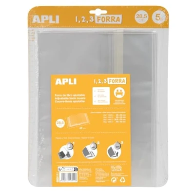 Afbeelding van APLI 16911 Boekvoering met verstelbare klep PP 285mm 5 u
