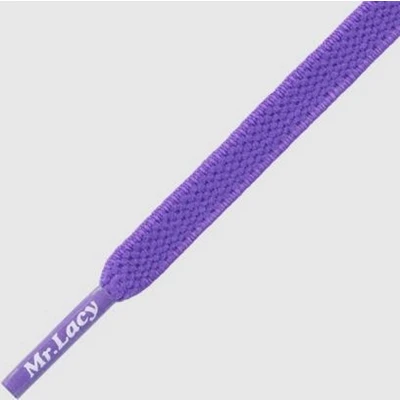 Afbeelding van Mr. Lacy Schoenveter Flexies Plat violet Elastische veters Lengte 90 cm lang 7mm breed