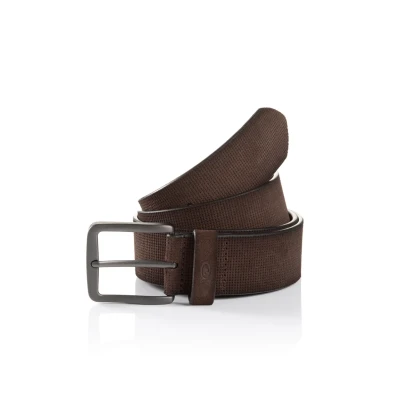 Afbeelding van TOM TAILOR Ttbart riem voor heren, Dark Brown Uni, 95