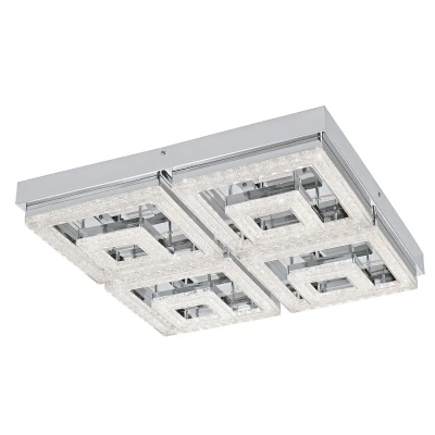 Afbeelding van EGLOÂ FradeloÂ Â PlafondlampÂ 1Â LichtsÂ Chroom,Â Helder