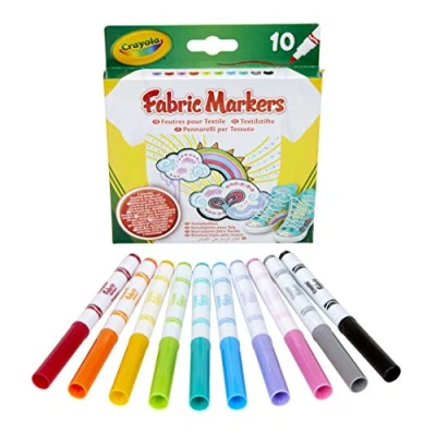 Afbeelding van Crayola Textielstiften, 10 stuks