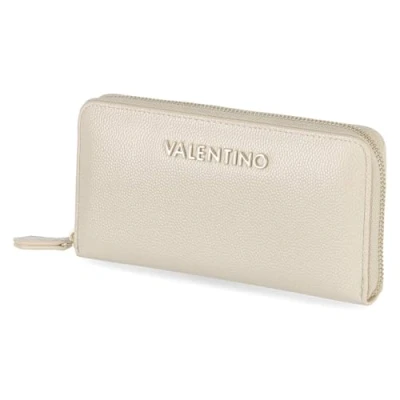 Afbeelding van VALENTINO Divina Zip Around Wallet Beige