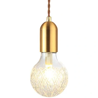 Afbeelding van Hobaca® G9 glazen hanglamp passend voor moderne hanglampen Plafonddecoratie Goud Verlichtingsarmaturen eetkamer Slaapkamer Woonkamer