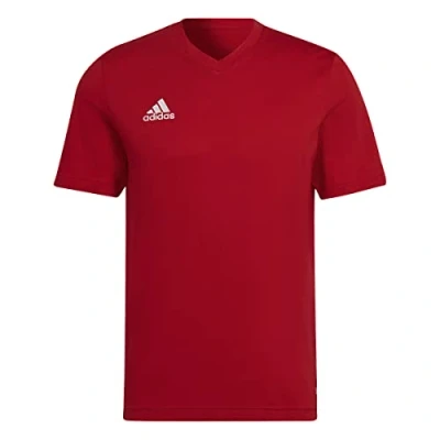 Afbeelding van adidas Entrada 22 Tee heren T Shirt, Team Power Red 2, XS