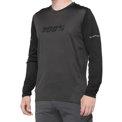 Afbeelding van 100percent Ridecamp Enduro trui Met Lange Mouwen Rood S Man