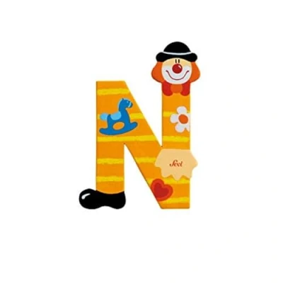 Afbeelding van Sevi Letter N Clown 10 Cm