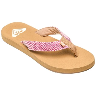 Afbeelding van Roxy Porto Teensandalen, Dames, Maat: 41, Raspberry Textiel