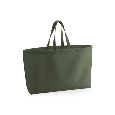 Afbeelding van Westford Mill Oversized Canvas Bag WM696 Olive Green