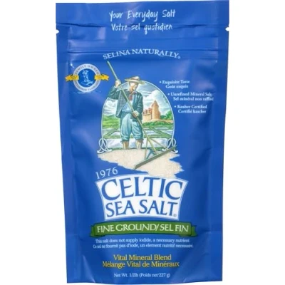 Afbeelding van Celtic Sea Salt, Fine Ground Resealable Bag, 8 oz