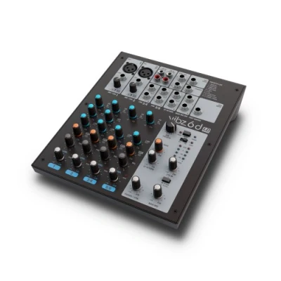 Afbeelding van Ld Systems VIBZ 6 D6 Channel Mixing Console with DFX Mixer