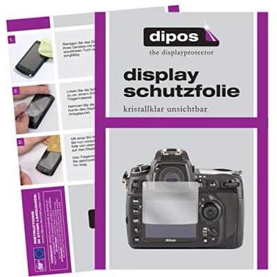 Afbeelding van dipos I 2x Beschermfolie helder geschikt voor Nikon D700 Folie screen protector