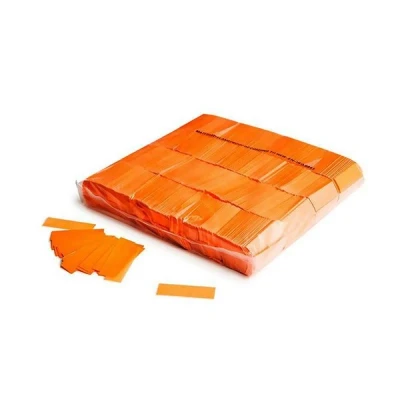 Afbeelding van Showgear Slowfall confetti 55 x 17mm Fluor orange, 1 kg Flameproof