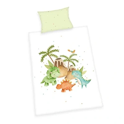 Afbeelding van babybest® Beddengoed Dinos 100 x 135 cm