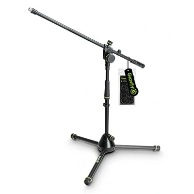Afbeelding van Gravity MS 4221 B Microfoonstatief, klein, met boompole zwart