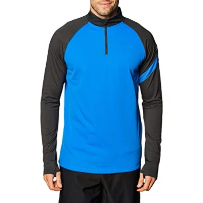 Afbeelding van Nike Performance Drifit Academy Longsleeve, Heren, Maat: Large, Blau / schwarz (959)