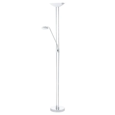Afbeelding van EGLO Baya LED Vloerlamp 180 cm Grijs/Wit Dimbaar