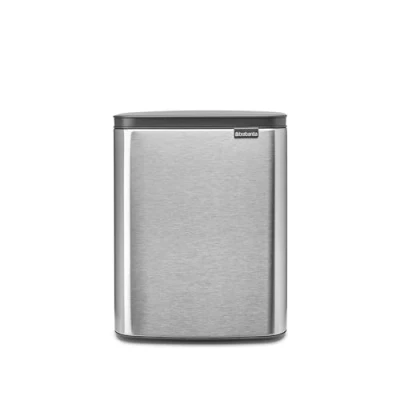 Afbeelding van Brabantia Bo Prullenbak 12 l Matt Steel Fingerprint Proof