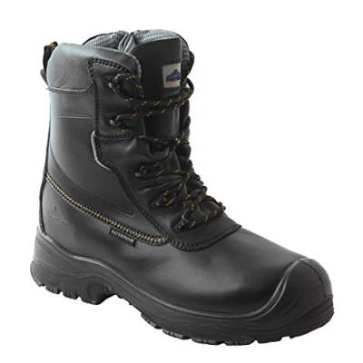 Afbeelding van Portwest FD02 Compositelite Traction S3 HRO CI WR Veiligheidsschoen, Normaal, Grootte 38, 18cm Hoogte, Zwart