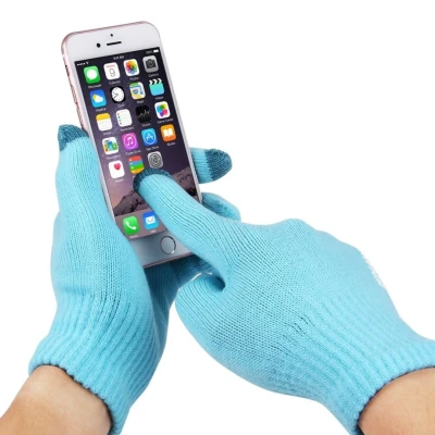 Afbeelding van Touchscreen handschoenen IGlove Blauw