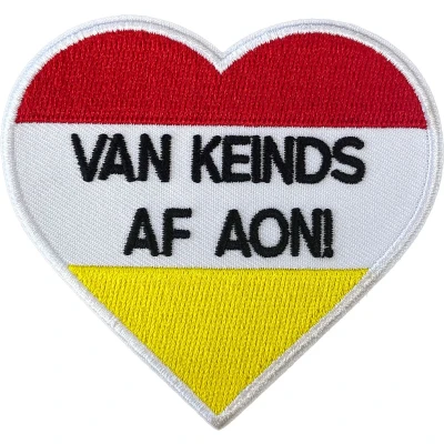 Afbeelding van Fjesta© Oeteldonk embleem Hart Van keinds af aon!