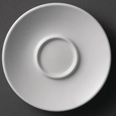 Afbeelding van Olympia Y112 Espresso Kopjes en Schotels Wit