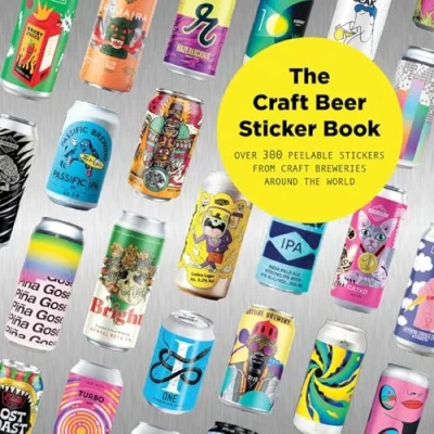 Afbeelding van the Craft Beer Sticker Book /anglais: 300 Peelable Stickers from Breweries Around World