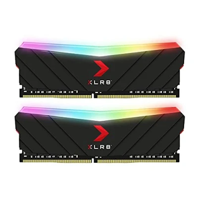 Afbeelding van PNY Elektronica XLR8 Gaming EPIC x RGB (2 8GB, 4000 MHz, DDR4 RAM, DIMM 288 pin), Veelkleurig
