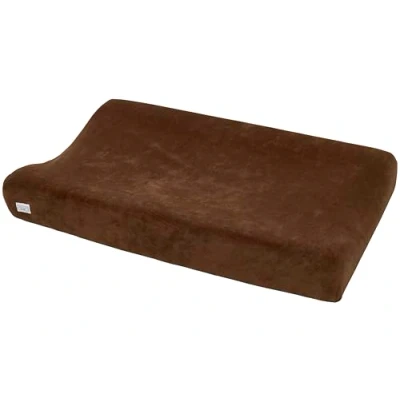 Afbeelding van Meyco aankleedkussenhoes Velvet chocolate