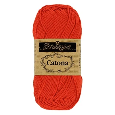 Afbeelding van Scheepjes Catona 390 Papaver Rose Garen 10x10g