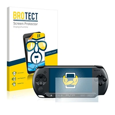 Afbeelding van BROTECT (2 Stuks) Schermbeschermer voor Sony PSP Street E1004 Screen Protector Transparant