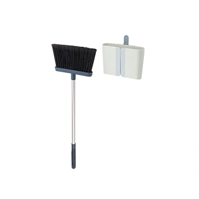 Afbeelding van Joseph CleanStore Veger en Blik Telescopisch met Muurbevestiging Polypropyleen Blauw