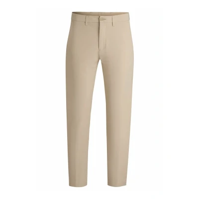 Afbeelding van BOSS T Commuterreg Chino, Heren, Maat: 52, Beige nine
