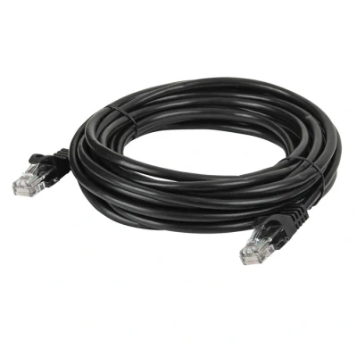 Afbeelding van DAP Cat5e Cable U/UTP Black 10 meter