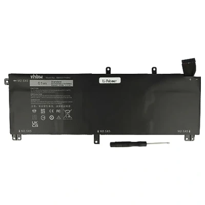 Afbeelding van vhbw Batterij geschikt voor Dell Precision M3800 Notebook (5400mAh, 11,1V, Li Polymeer)