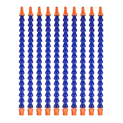 Afbeelding van 10 Stks Water Olie Koelvloeistof Pijp Slangen Plastic Flexibele Verstelbare Ronde Nozzle Pijpen voor Draaibank Frezen etc
