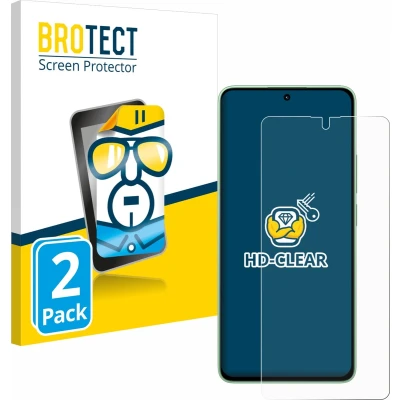 Afbeelding van BROTECT Screenprotector voor Xiaomi Redmi Note 13 4G Folie Beschermfolie transparant (2 Stuks)