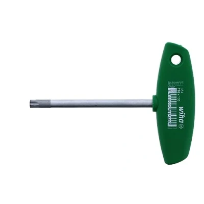 Afbeelding van Wiha Stiftsleutel met dwarsgreep TORX® mat verchroomd (01340) T40 x 100 mm