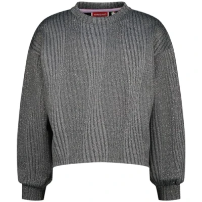 Afbeelding van Vingino sweater Jane met all over print grijs