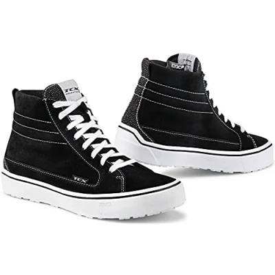 Afbeelding van TCX Street 3 Waterdichte dames motorschoenen, zwart wit, afmeting 36 voor vrouw