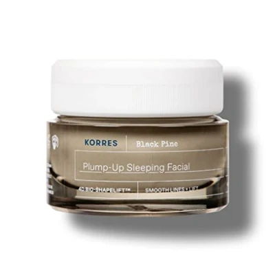 Afbeelding van Korres Black PINE 4D BIOSHAPELIFT Plumpup Sleeping Facial Nachtverzorging, Maat: 40 ml, Neutral