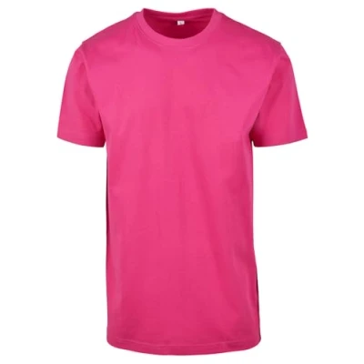 Afbeelding van Herenshirt &#039;Round Neck&#039; met korte mouwen Light Navy 4XL