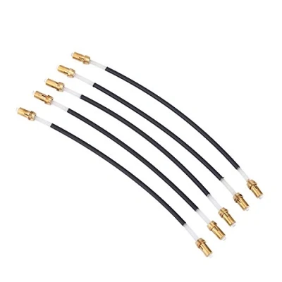 Afbeelding van 5Pcs Violin Tailgut, Nylon Tail Gut Tailcord with Brass Screw Connector for 3/4 4/4